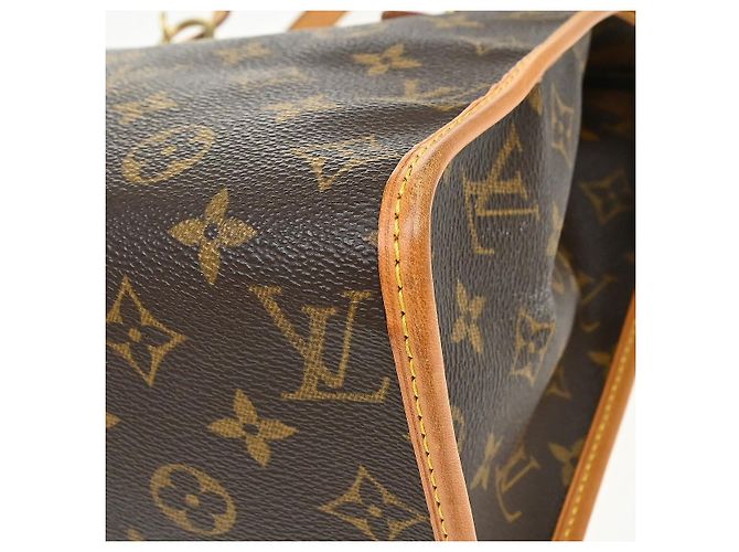 Tote Popincourt Louis Vuitton Monogram Canvas Haut Castaño - vista 7