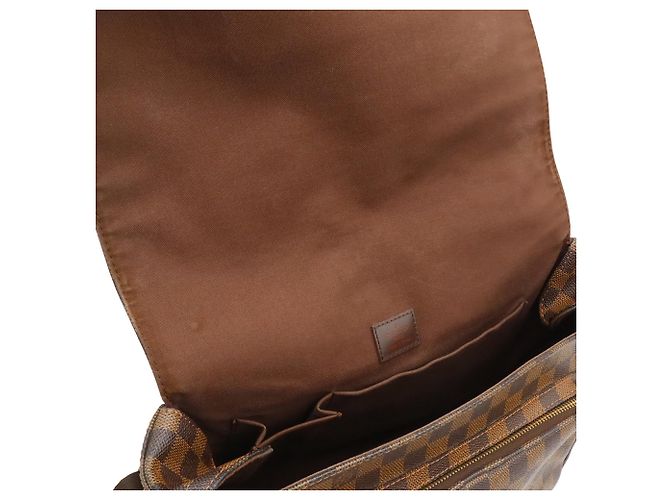 Borsa a Spalla Louis Vuitton Damier Melville Marrone - vista 8