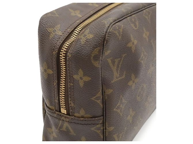 Louis Vuitton Monogram Trousse Toilette 28 Clutch Marrone - vista 5