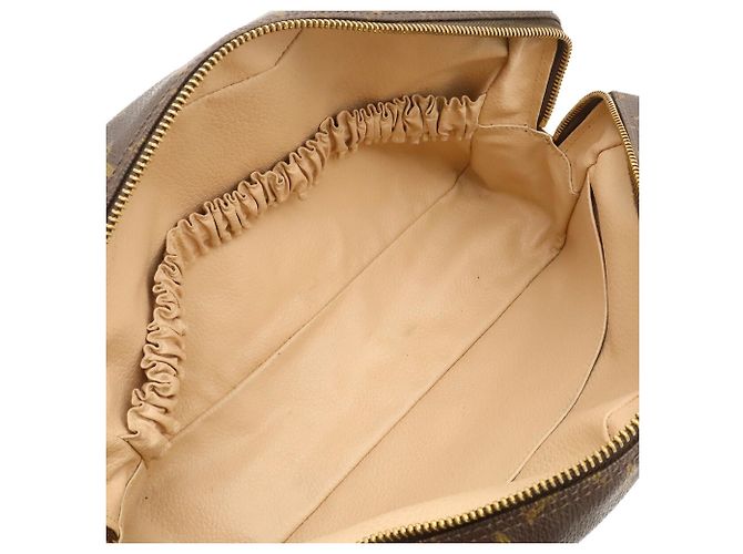 Louis Vuitton Monogram Trousse Toilette 28 Clutch Marrone - vista 8