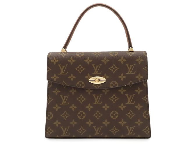 Borsa Louis Vuitton Monogram Malesherbes Marrone - vista 2