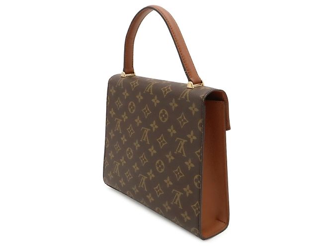 Borsa Louis Vuitton Monogram Malesherbes Marrone - vista 3