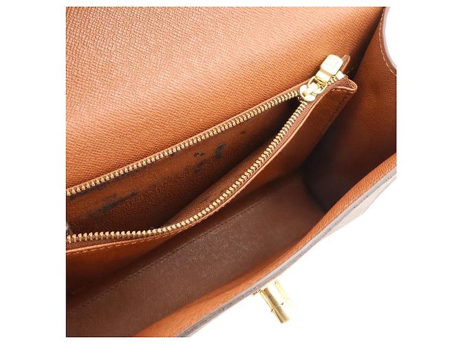 Borsa Louis Vuitton Monogram Malesherbes Marrone - vista 7