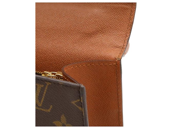 Borsa Louis Vuitton Monogram Malesherbes Marrone - vista 8