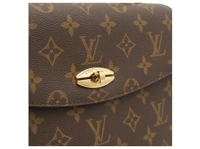 Borsa Louis Vuitton Monogram Malesherbes Marrone - vista 10