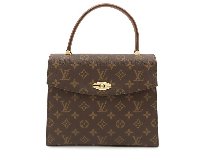 Borsa Louis Vuitton Monogram Malesherbes Marrone - vista 2