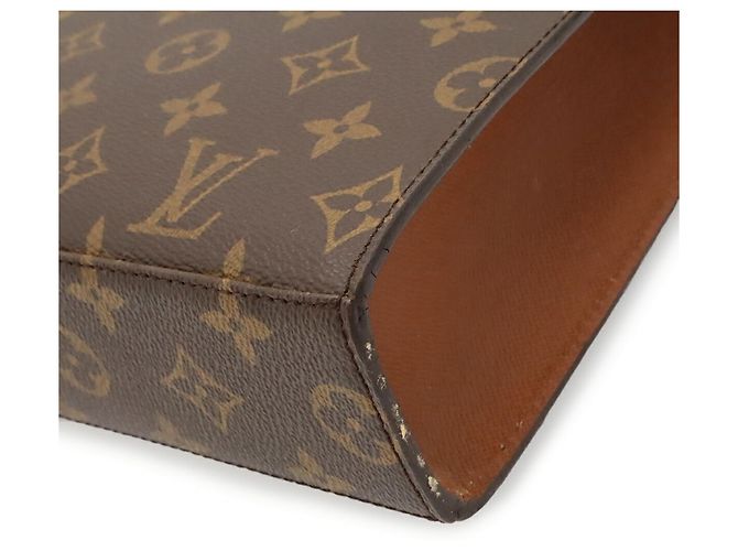 Borsa Louis Vuitton Monogram Malesherbes Marrone - vista 4