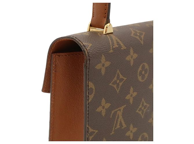 Borsa Louis Vuitton Monogram Malesherbes Marrone - vista 6