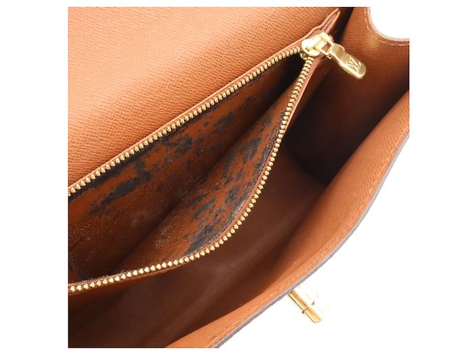 Borsa Louis Vuitton Monogram Malesherbes Marrone - vista 8