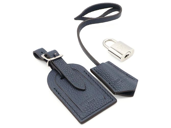 Borsa Tote Louis Vuitton Monogram Mahina Mulia Flight Mode Blu Blu navy - vista 7