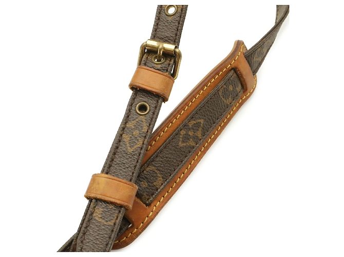 Borsa a tracolla Louis Vuitton Monogram Amazon Pochette Marrone - vista 4