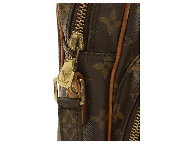 Borsa a tracolla Louis Vuitton Monogram Amazon Pochette Marrone - vista 5