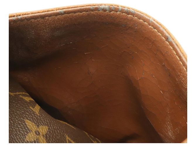 Borsa a Spalla Louis Vuitton Monogram Danube Pochette M45266 Marrone - vista 10