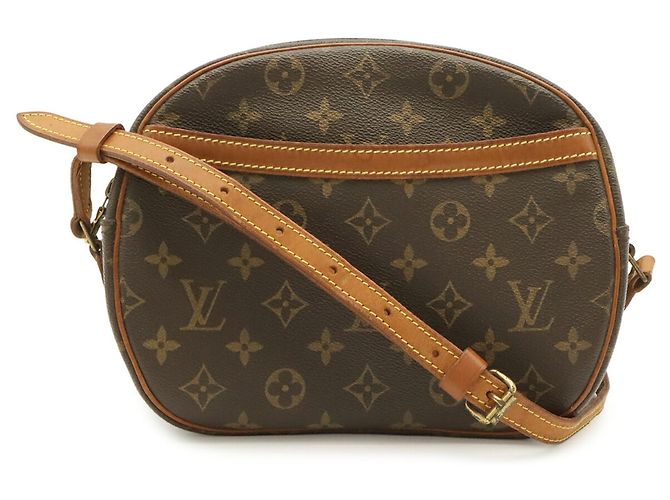 Borsa a Spalla Louis Vuitton Monogram Blois Marrone - vista 2