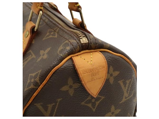 Louis Vuitton Monogram Speedy 25 Handtasche Braun - Ansicht 10