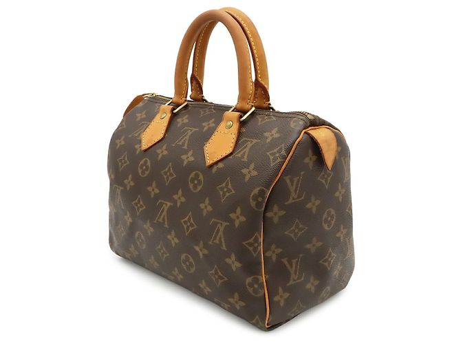 Louis Vuitton Monogram Speedy 25 Handtasche Braun - Ansicht 3