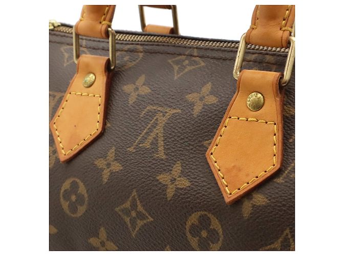 Louis Vuitton Monogram Speedy 25 Handtasche Braun - Ansicht 9