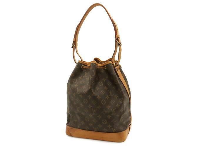 Borsa a tracolla Louis Vuitton Monogram Noe Marrone - vista 3