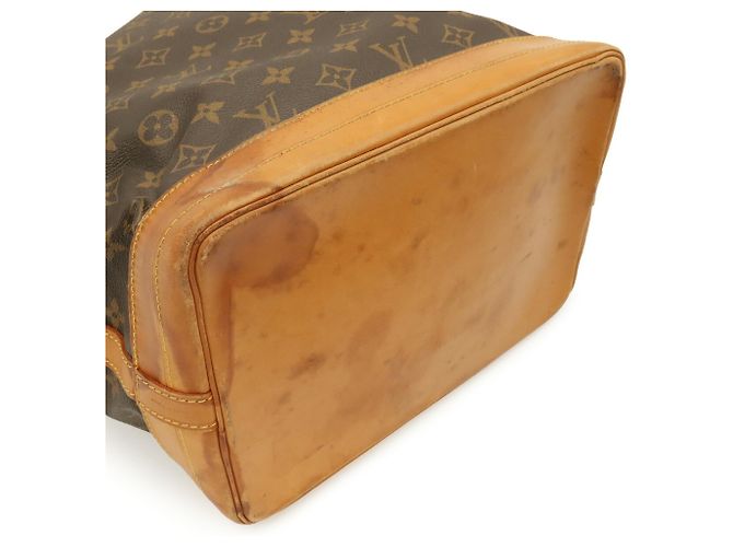 Borsa a tracolla Louis Vuitton Monogram Noe Marrone - vista 4