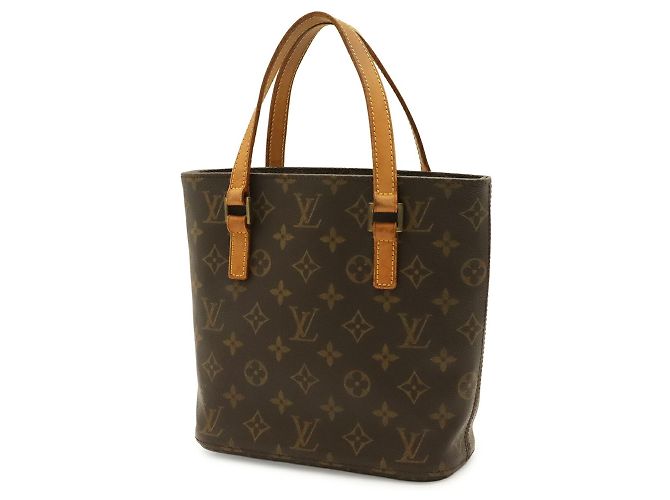Borsa Louis Vuitton Monogram Vavin PM Tote Bag Mini Marrone - vista 3