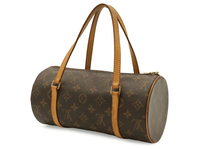 Bolso Louis Vuitton Monogram Papillon 26 Castaño - vista 3