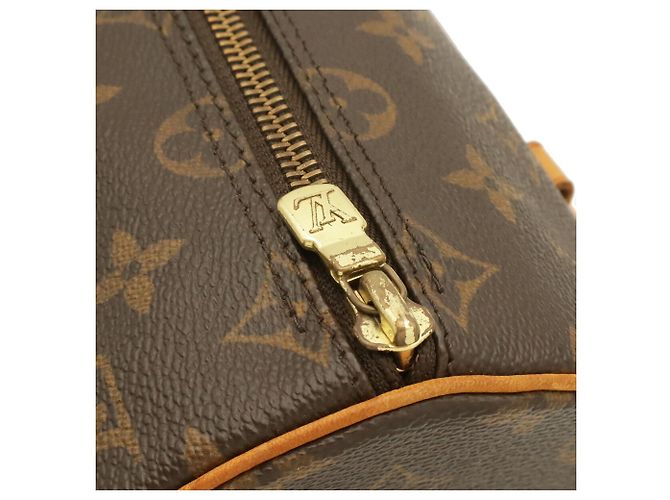 Bolso Louis Vuitton Monogram Papillon 26 Castaño - vista 6