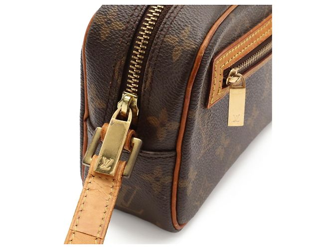 Borsa a tracolla Louis Vuitton Monogram Pochette Cite Marrone - vista 6