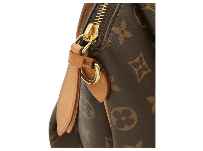 Borsa Louis Vuitton Monogram Rivoli PM Marrone - vista 7