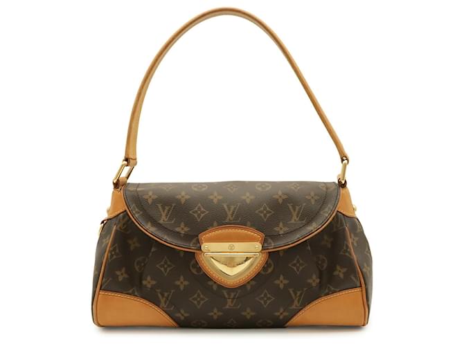 Borsa a Spalla Louis Vuitton Monogram Beverly MM Marrone - vista 2