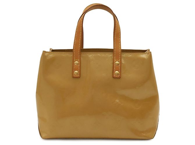Borsa Louis Vuitton Monogram Vernis Lead PM Nocciola - vista 2