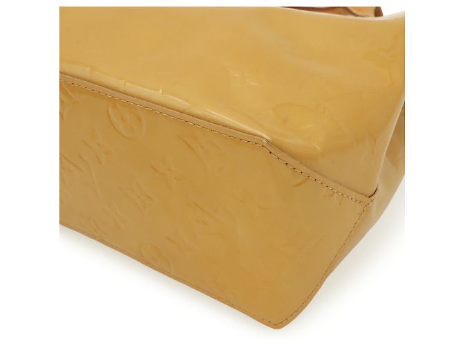 Borsa Louis Vuitton Monogram Vernis Lead PM Nocciola - vista 4