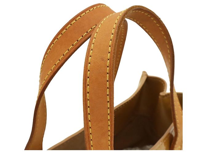 Borsa Louis Vuitton Monogram Vernis Lead PM Nocciola - vista 5