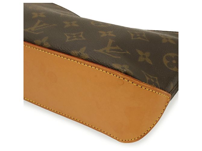 Borsa a Spalla Louis Vuitton Monogram Trotteur Pochette M51240 Marrone - vista 4