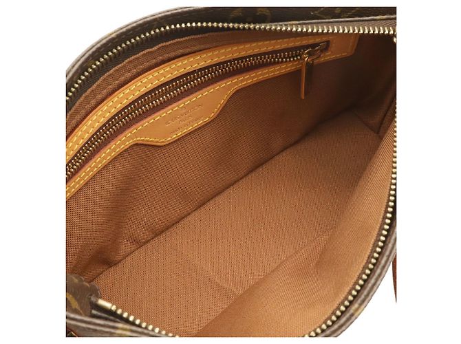 Borsa a Spalla Louis Vuitton Monogram Trotteur Pochette M51240 Marrone - vista 7