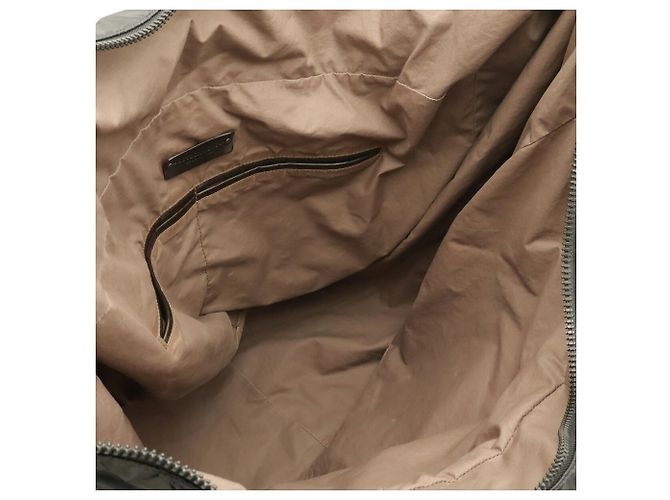 Borsa a Spalla/Viaggio Spinnaker Bottega Veneta Nero Marrone scuro - vista 7