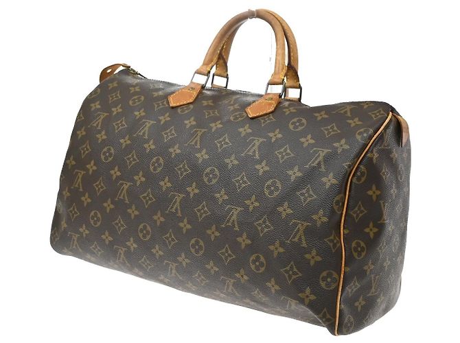 Louis Vuitton Speedy Monogram Canvas 40 Marrone - vista 4