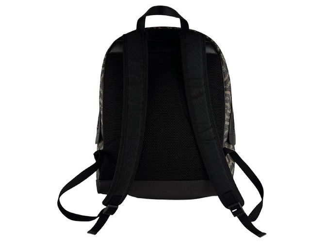 Zaino Gucci Geometric Kaleido Marrone Nero - vista 3