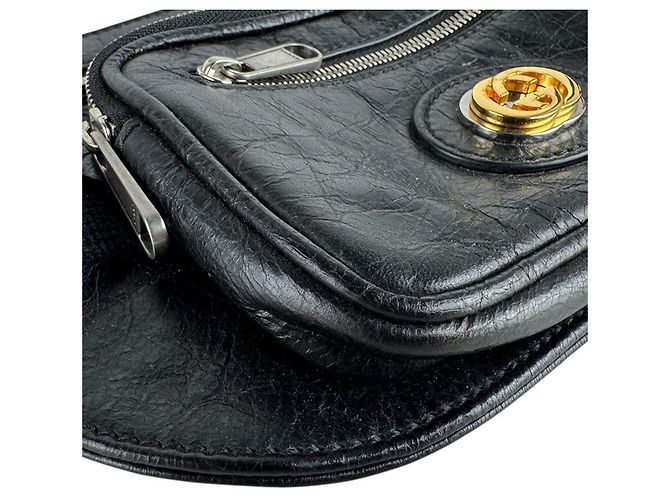 Marsupio Gucci in pelle nera Nero - vista 9