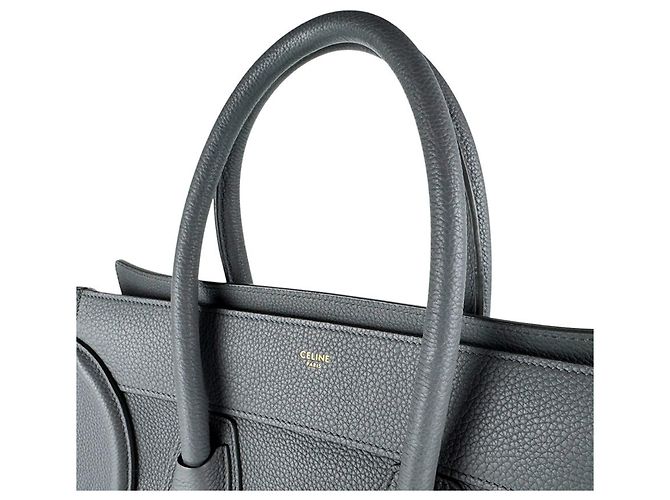 Céline Borsa Celine Luggage Mini Shopper Marrone - vista 10