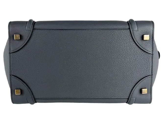 Céline Borsa Celine Luggage Mini Shopper Marrone - vista 4