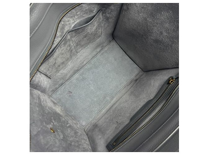 Céline Borsa Celine Luggage Mini Shopper Marrone - vista 5