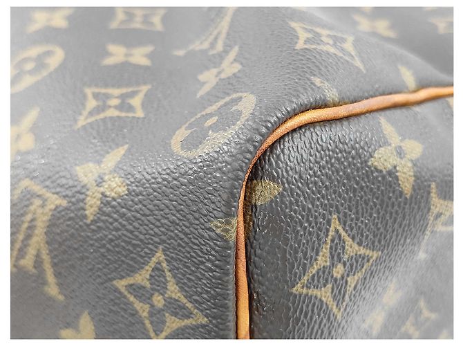 Louis Vuitton Keepall Monogram Canvas 50 Marrone - vista 4