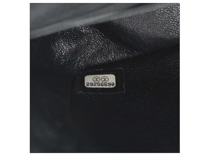 Chanel Classic Single Flap gestepptes Lammleder Mini Schwarz - Ansicht 5