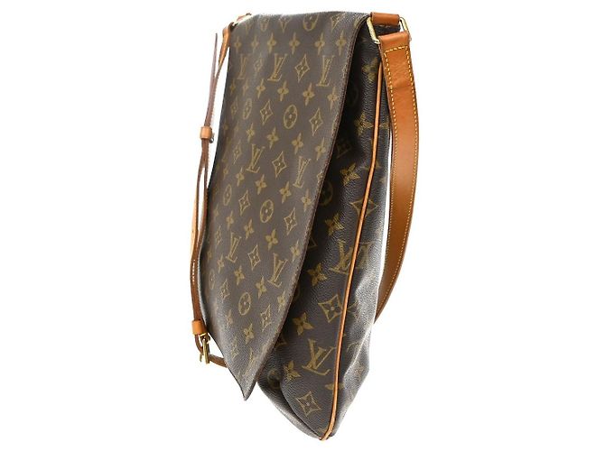 Louis Vuitton Musette Salsa Monogram Canvas GM Marrone - vista 3