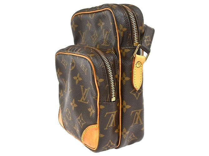 Louis Vuitton Amazone Monogram MM Marrone - vista 3