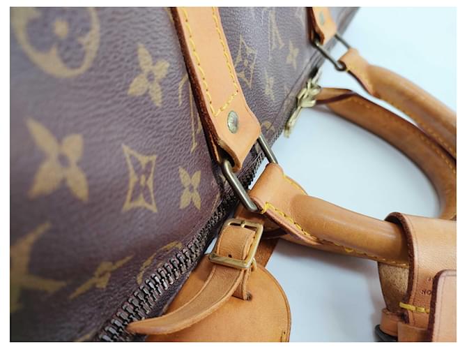 Louis Vuitton Keepall Monogram Canvas 55 Marrone - vista 5