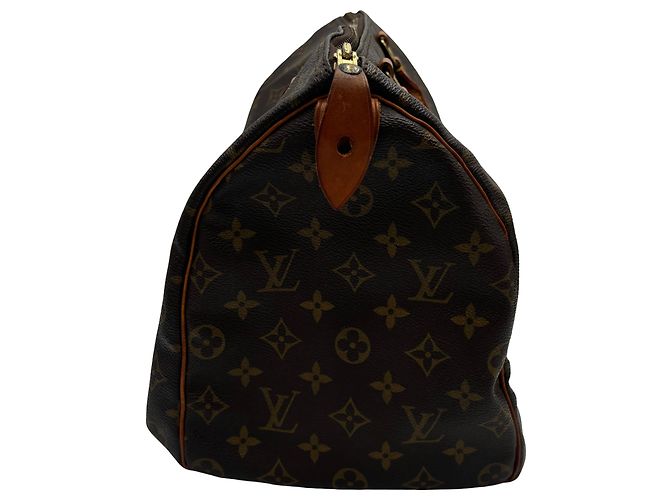 Louis Vuitton Speedy Monogram 35 Marrone - vista 4