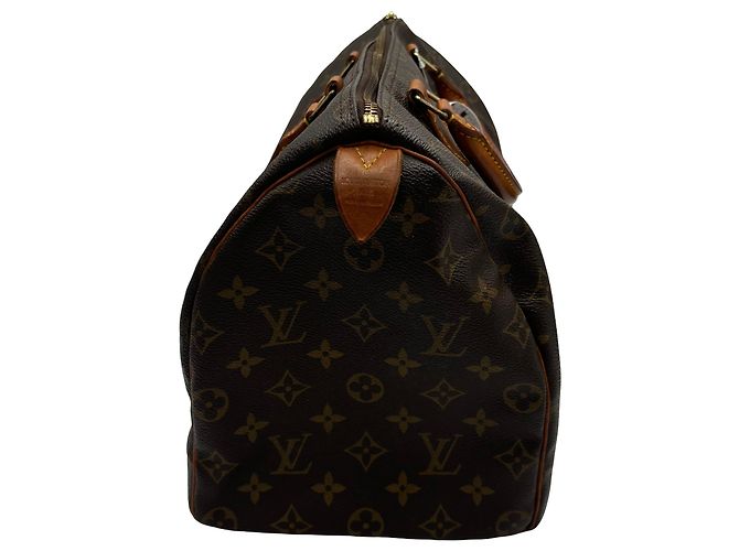 Louis Vuitton Speedy Monogram 35 Marrone - vista 5