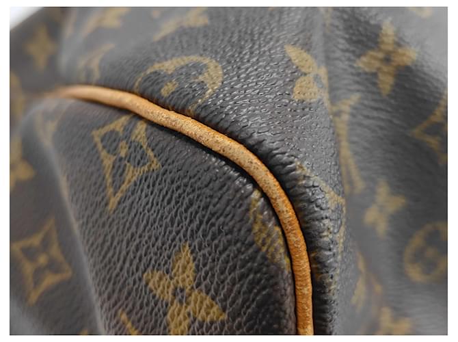 Louis Vuitton Keepall Monogram Canvas 55 Marrone - vista 3