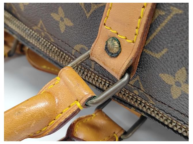 Louis Vuitton Keepall Monogram Canvas 55 Marrone - vista 6